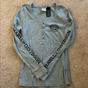 Harley Davidson size xl ladies longsleeve tshirt